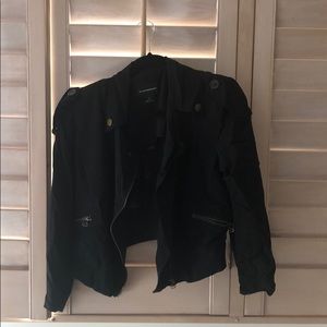 Cotton moto jacket